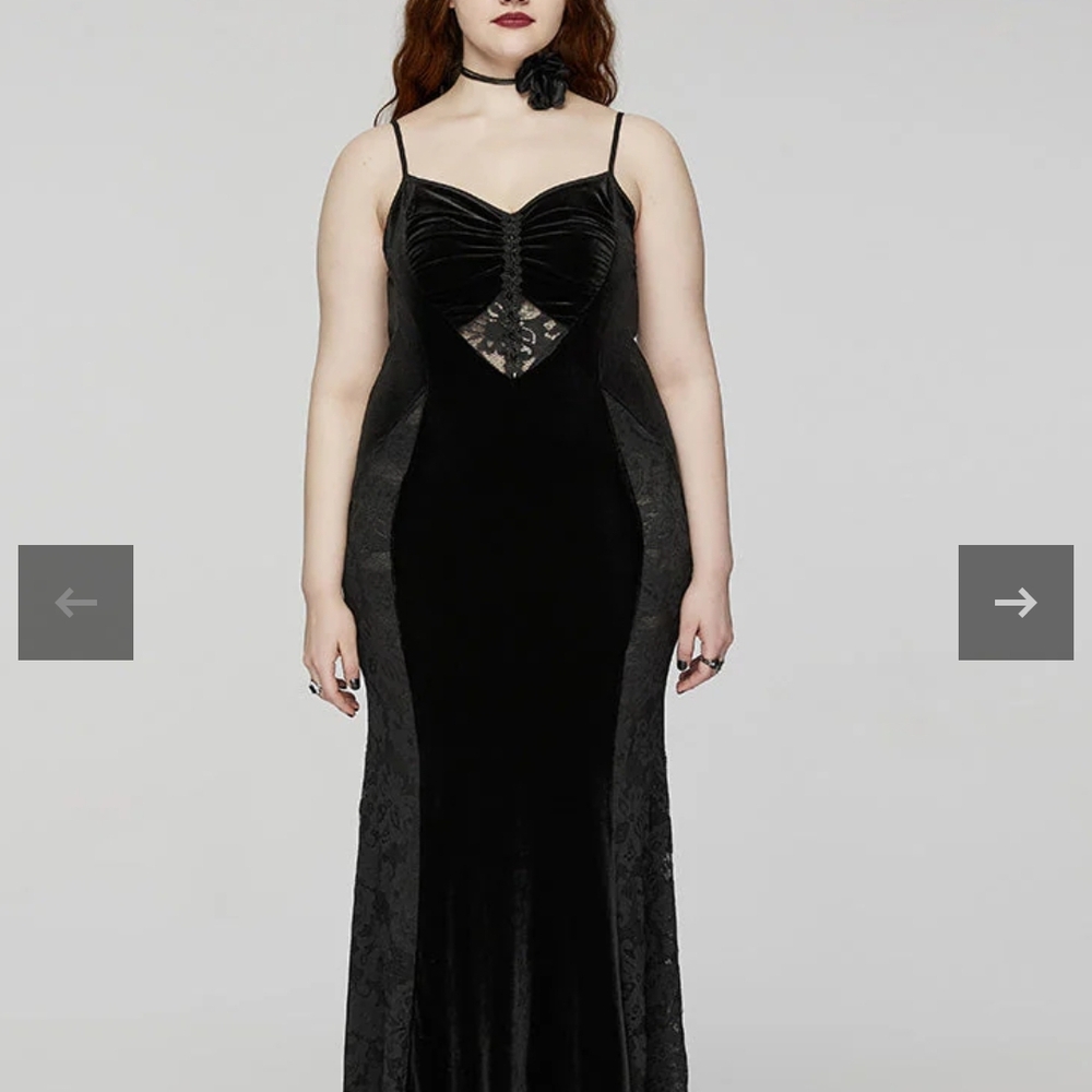 Elegant Black Lace Slip Dress